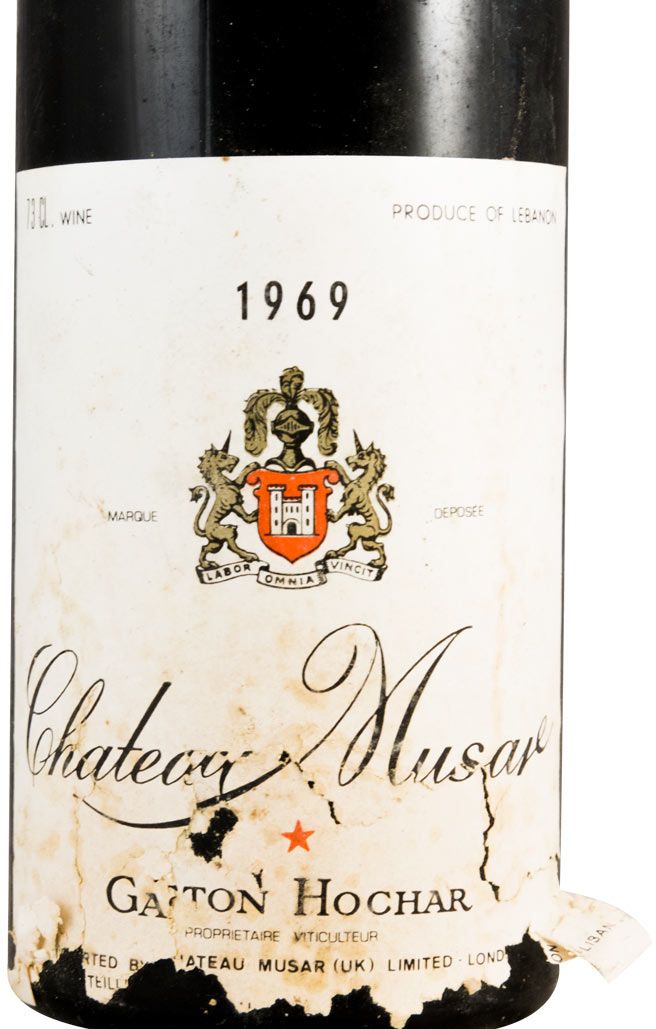 1969 Château Musar Gaston Hochar tinto
