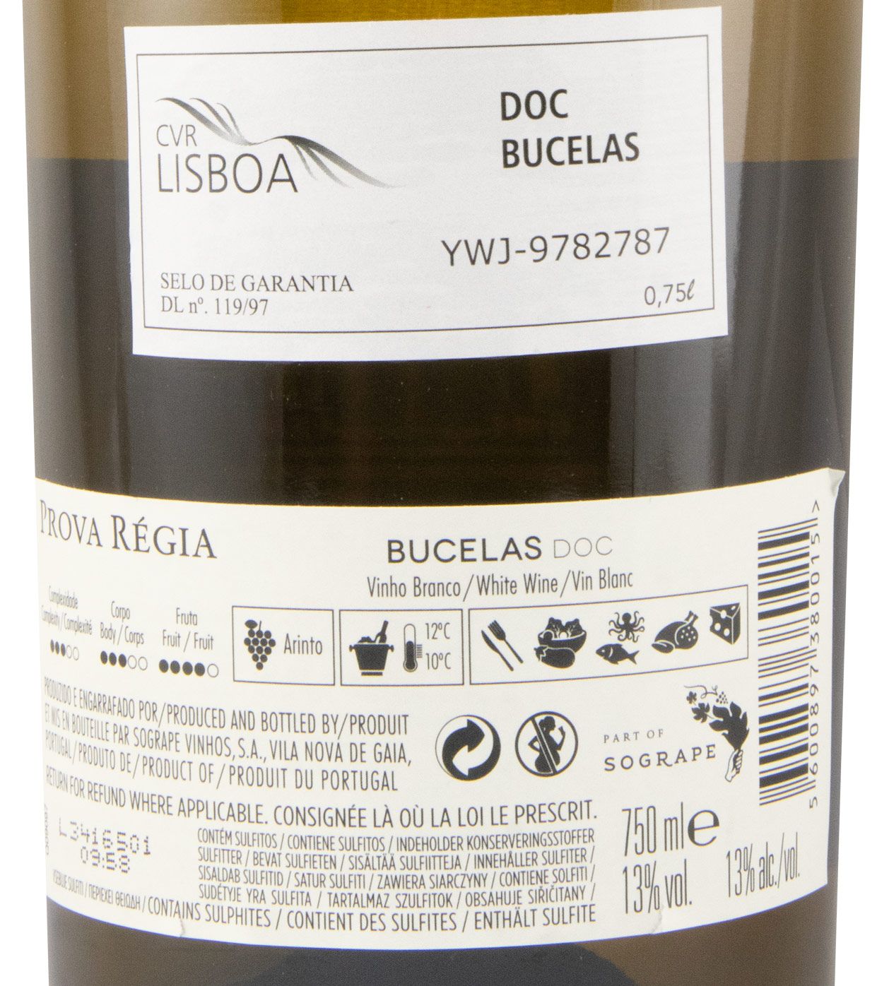 2023 Prova Régia Arinto white