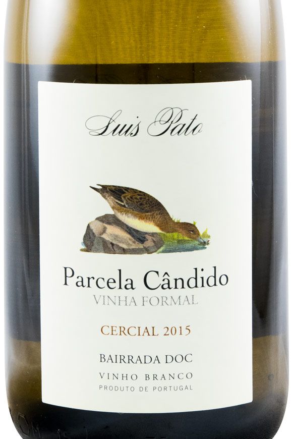 2015 Luis Pato Parcela Cândido Vinha Formal Cercial white