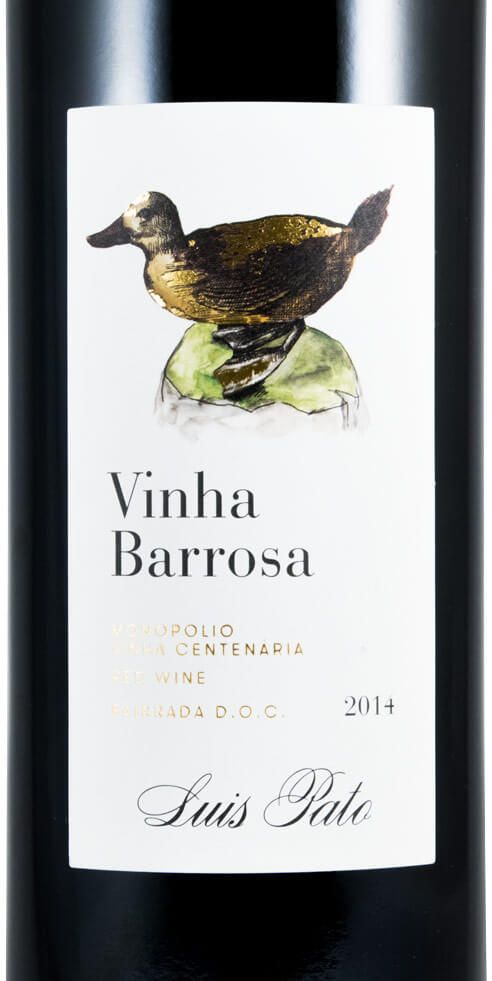 2014 Luis Pato Vinha Barrosa red