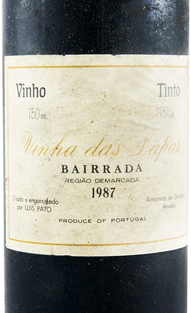 1987 Luis Pato Vinha das Lapas red