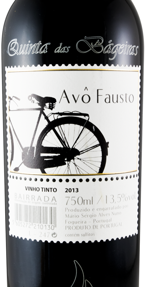 2013 Quinta das Bageiras Avô Fausto red