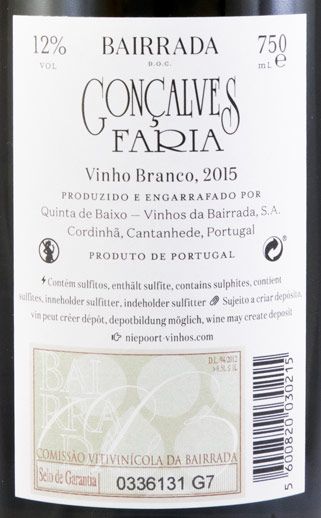 2015 Gonçalves Faria branco