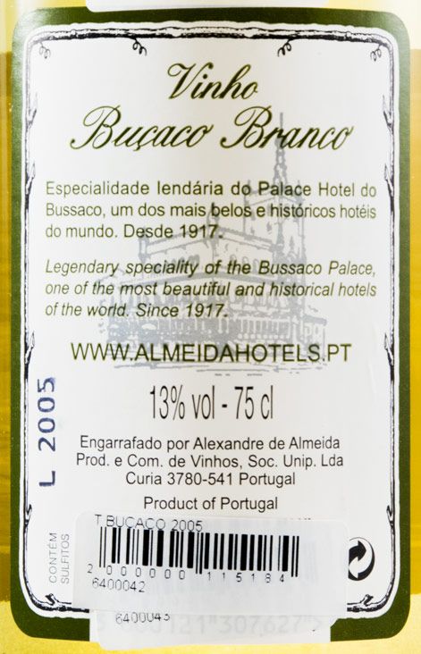2005 Buçaco Reservado branco