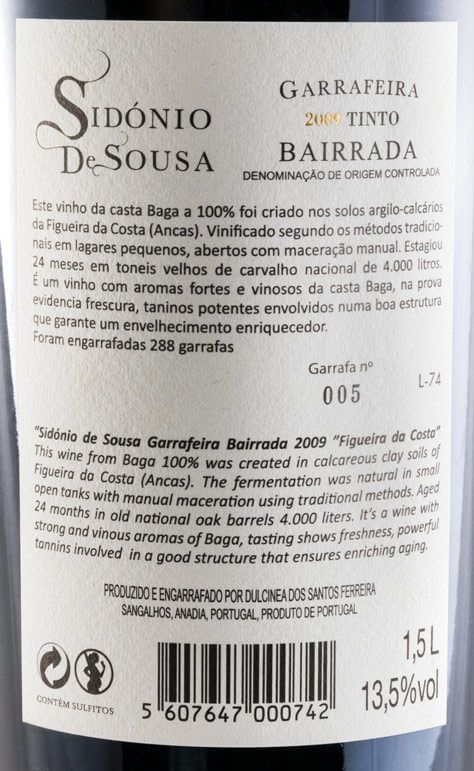 2009 Sidónio de Sousa red 1.5L