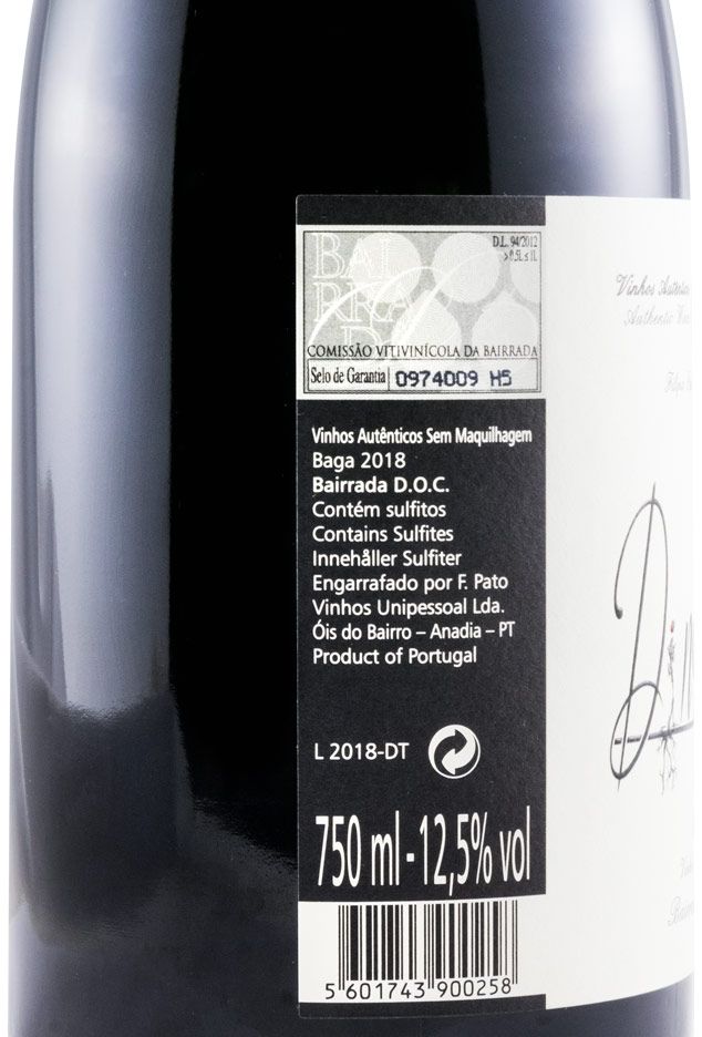 2018 Filipa Pato Dinamica tinto