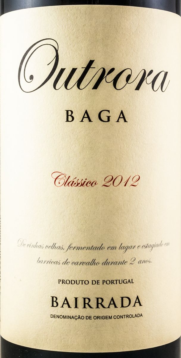 2012 Outrora Baga tinto