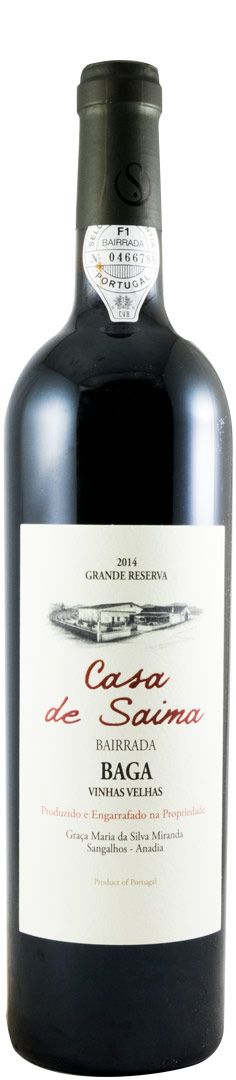 2014 Casa de Saima Baga da Corga Reserva red