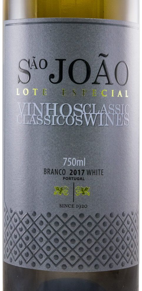 2017 Caves São João Lote Especial branco