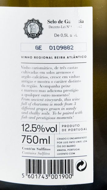 2017 Luis Pato Vinhas Velhas branco