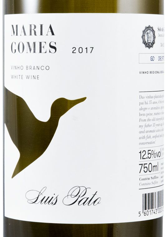 2017 Luis Pato Maria Gomes white
