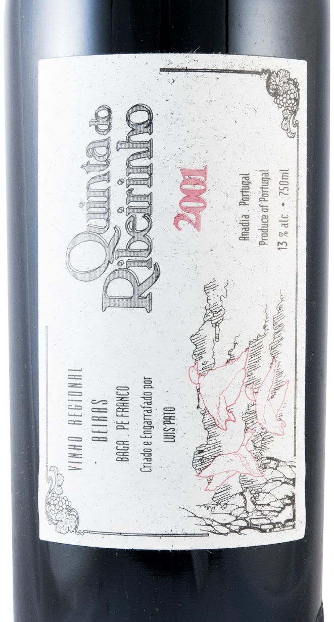 2001 Luis Pato Quinta do Ribeirinho Pé Franco tinto