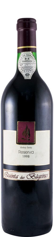 1998 Quinta das Bágeiras Reserva tinto