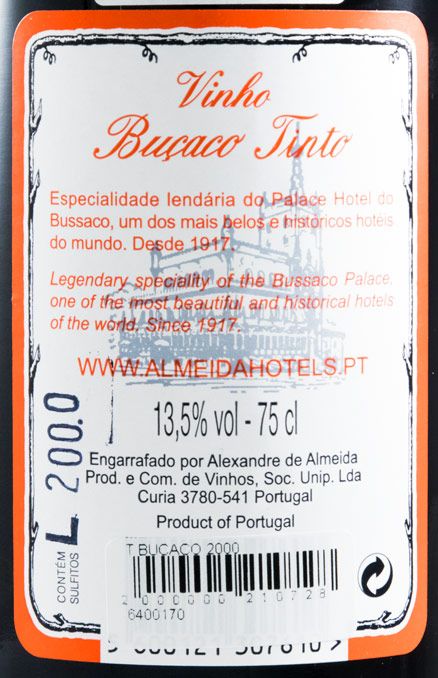 2000 Buçaco Reservado red
