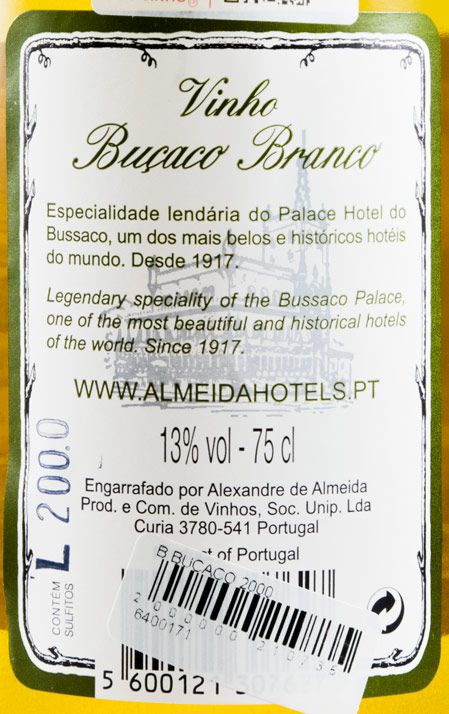 2000 Buçaco Reservado branco