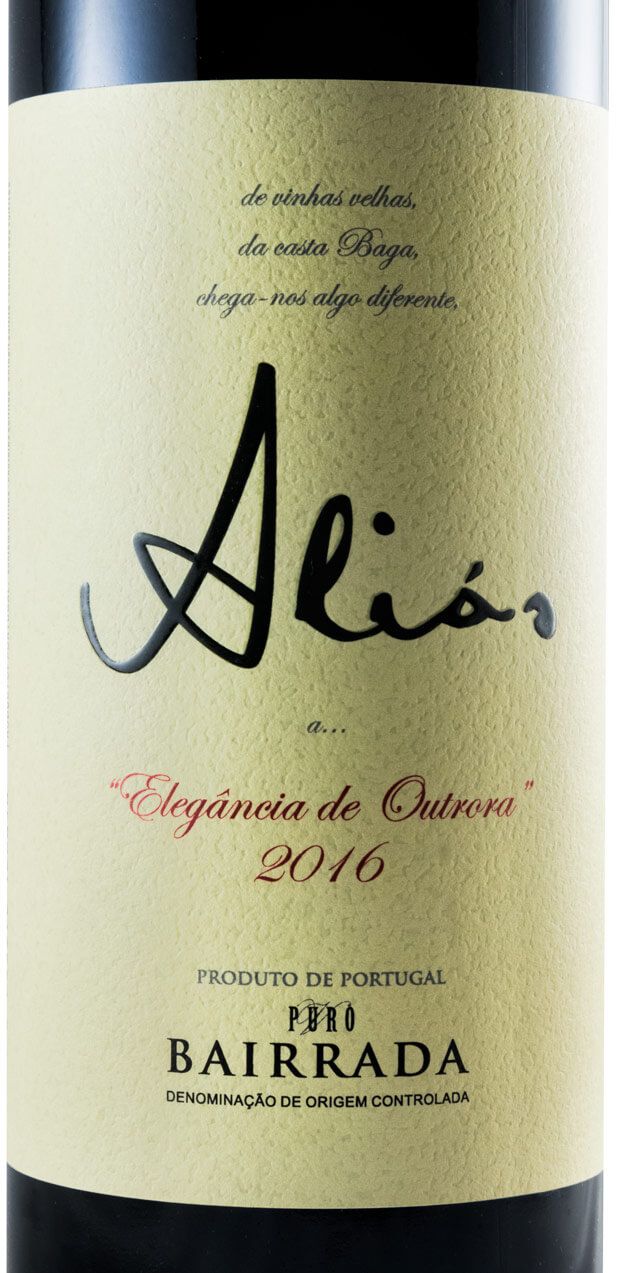 2016 Aliás tinto