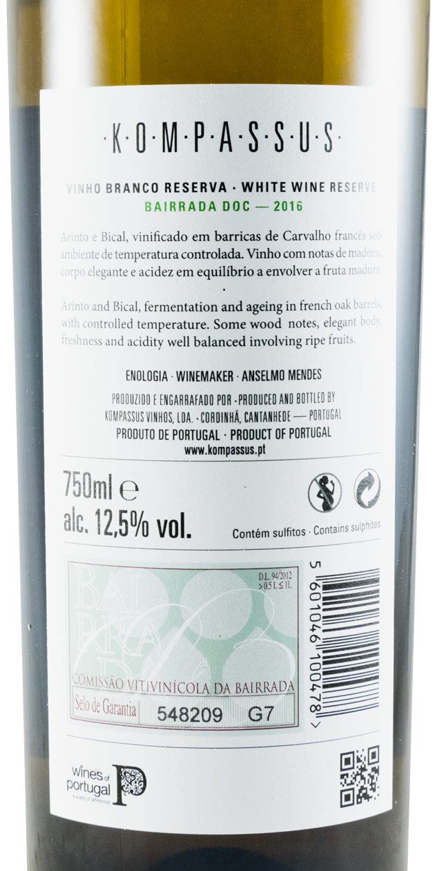 2016 Kompassus Reserva white