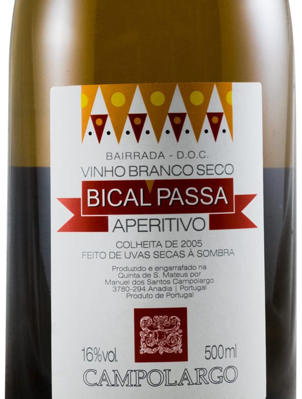 2005 Campolargo Bical Passa branco 50cl