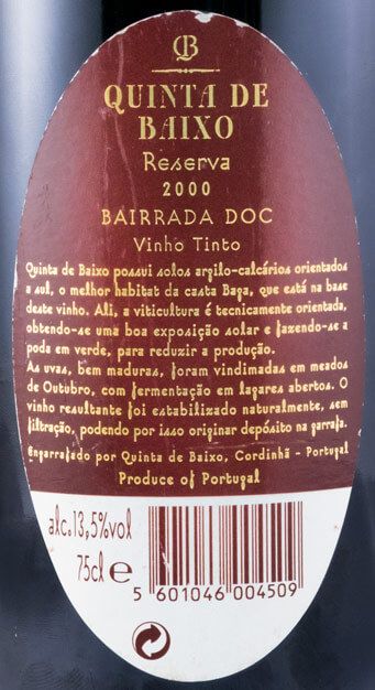 2000 Quinta de Baixo Reserva red