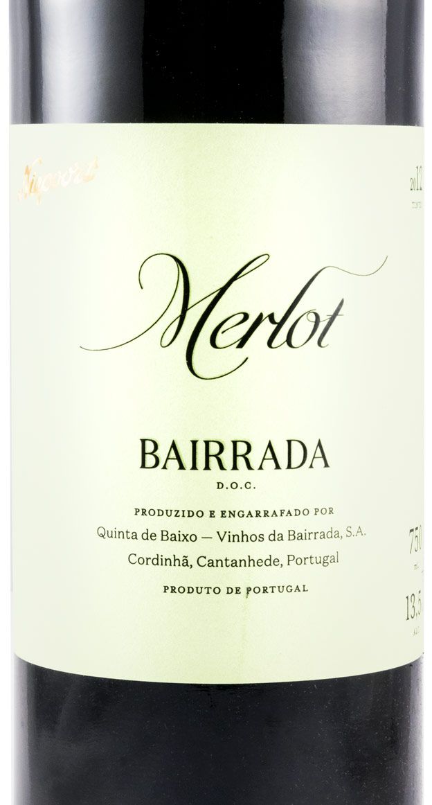 2012 Quinta de Baixo Merlot red