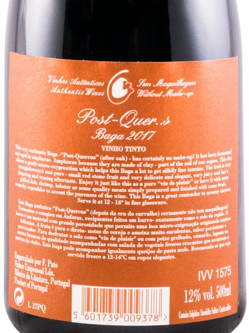2015 Filipa Pato Post-Quercus Baga red 50cl