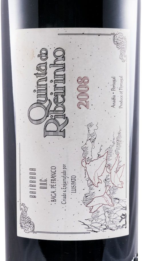 2008 Luís Pato Quinta do Ribeirinho Pé Franco tinto