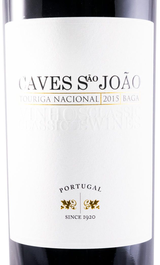 2015 Caves São João Baga + Touriga Nacional Reserva red