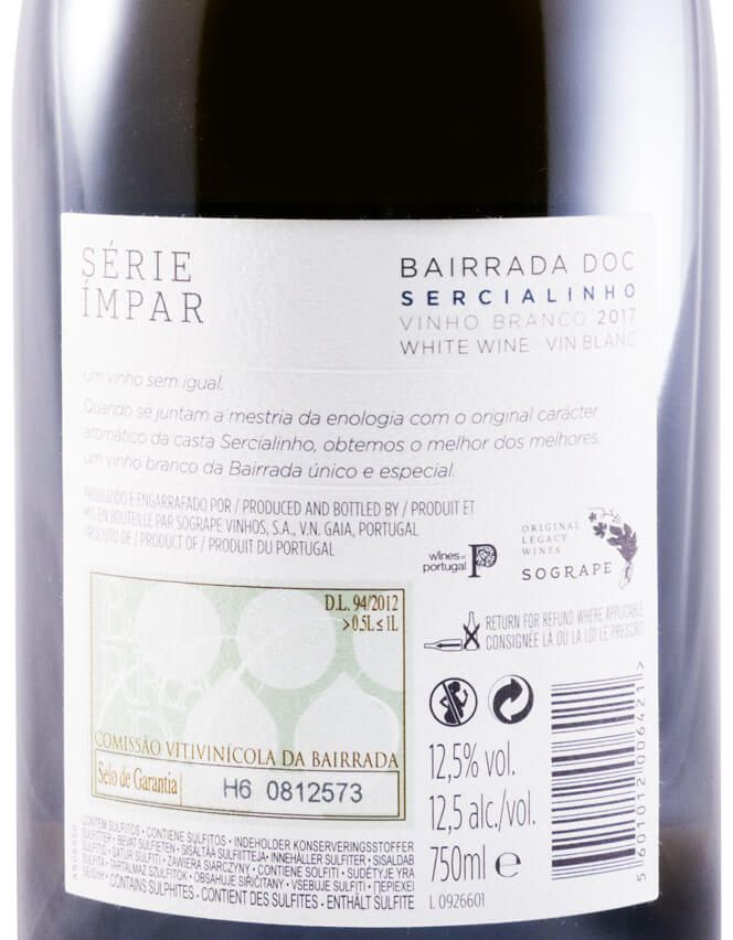 2017 Série Ímpar Sercialinho white