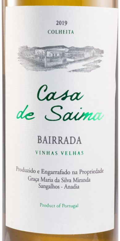 2019 Casa de Saima Vinhas Velhas branco