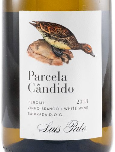 2018 Luís Pato Parcela Cândido Vinha Formal Cercial branco