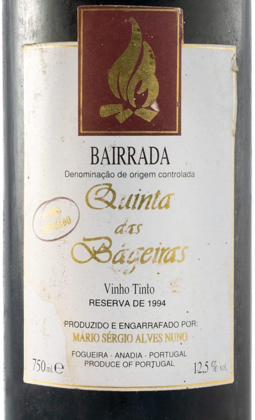 1994 Quinta das Bágeiras Reserva tinto