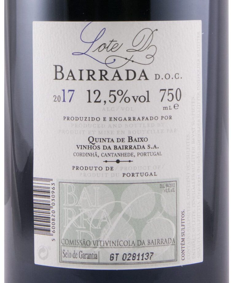 2017 Niepoort Lote D tinto