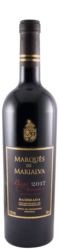 2017 Marquês de Marialva Baga Reserva red