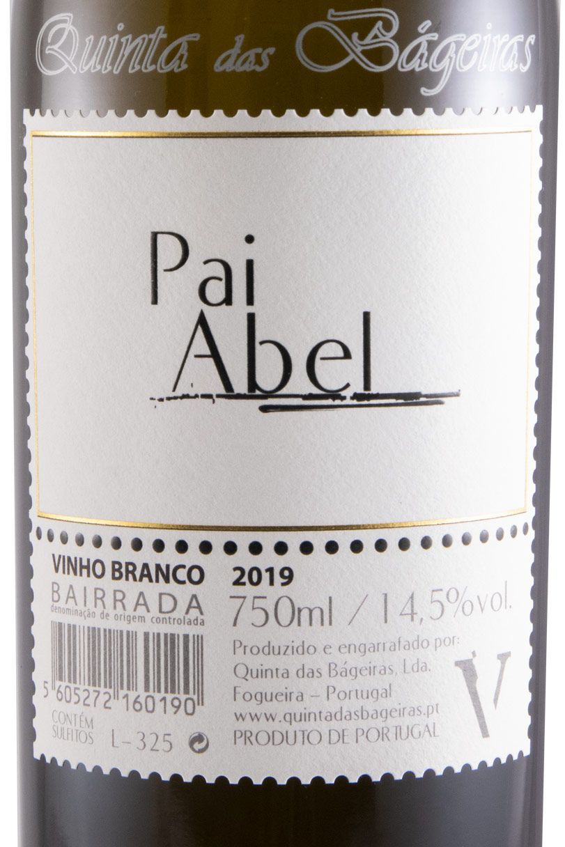 2019 Quinta das Bágeiras Pai Abel branco