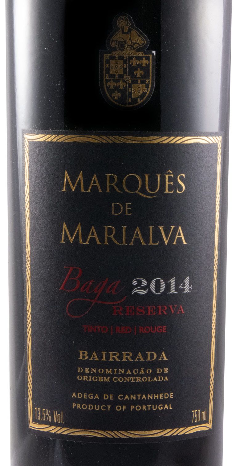 2014 Marquês de Marialva Baga Reserva tinto