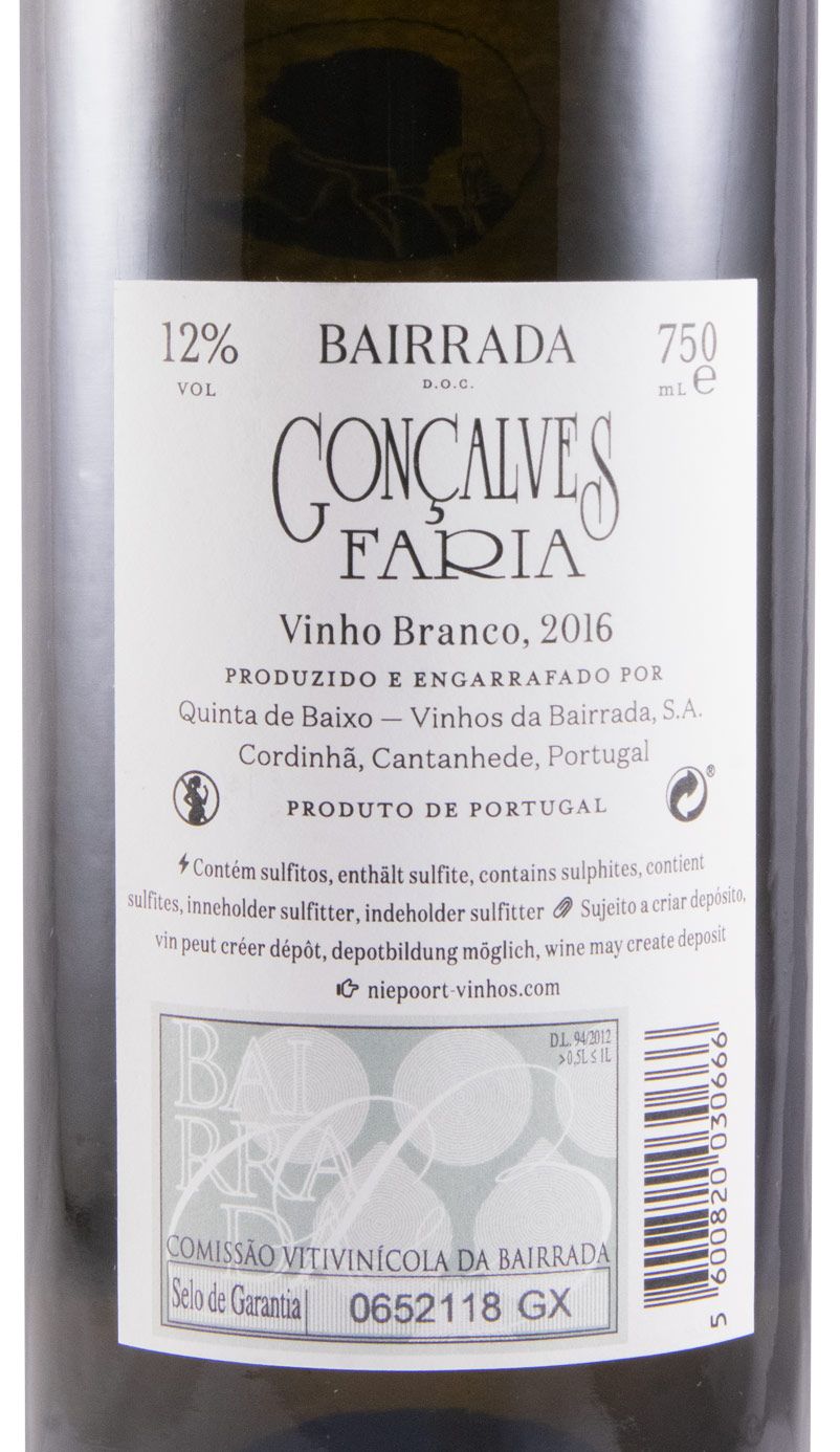 2016 Gonçalves Faria branco