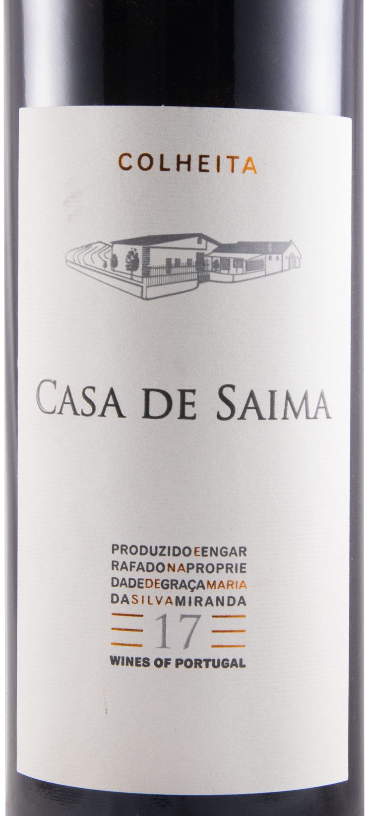2017 Casa de Saima tinto
