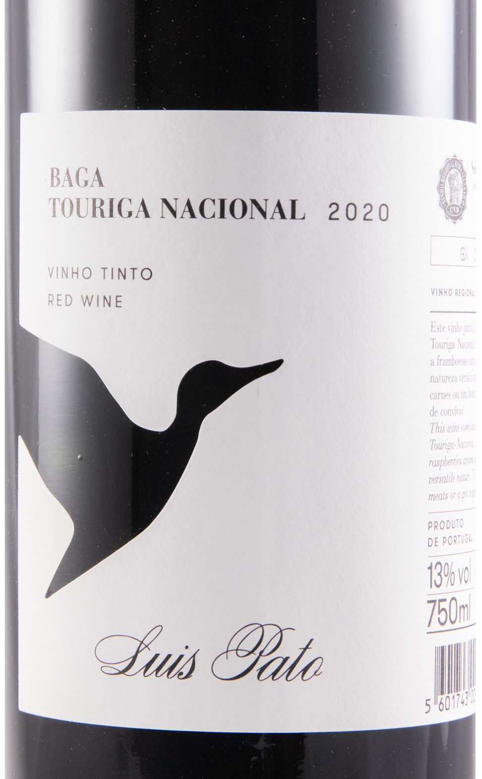 2020 Luís Pato Baga & Touriga Nacional tinto