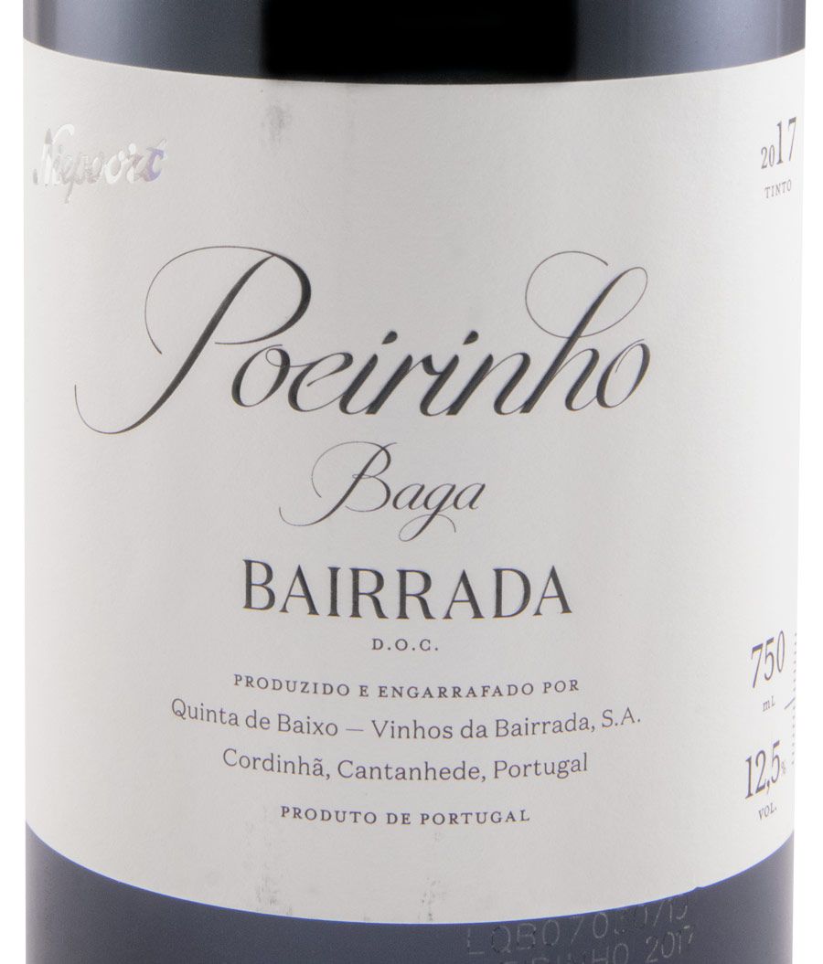 2017 Niepoort Quinta de Baixo Poeirinho Baga organic red