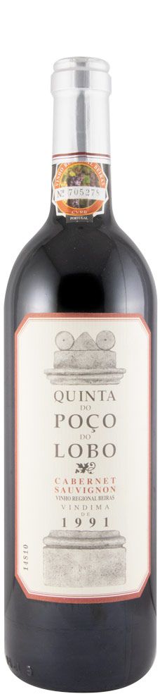 1991 Quinta do Poço do Lobo Cabernet Sauvignon red