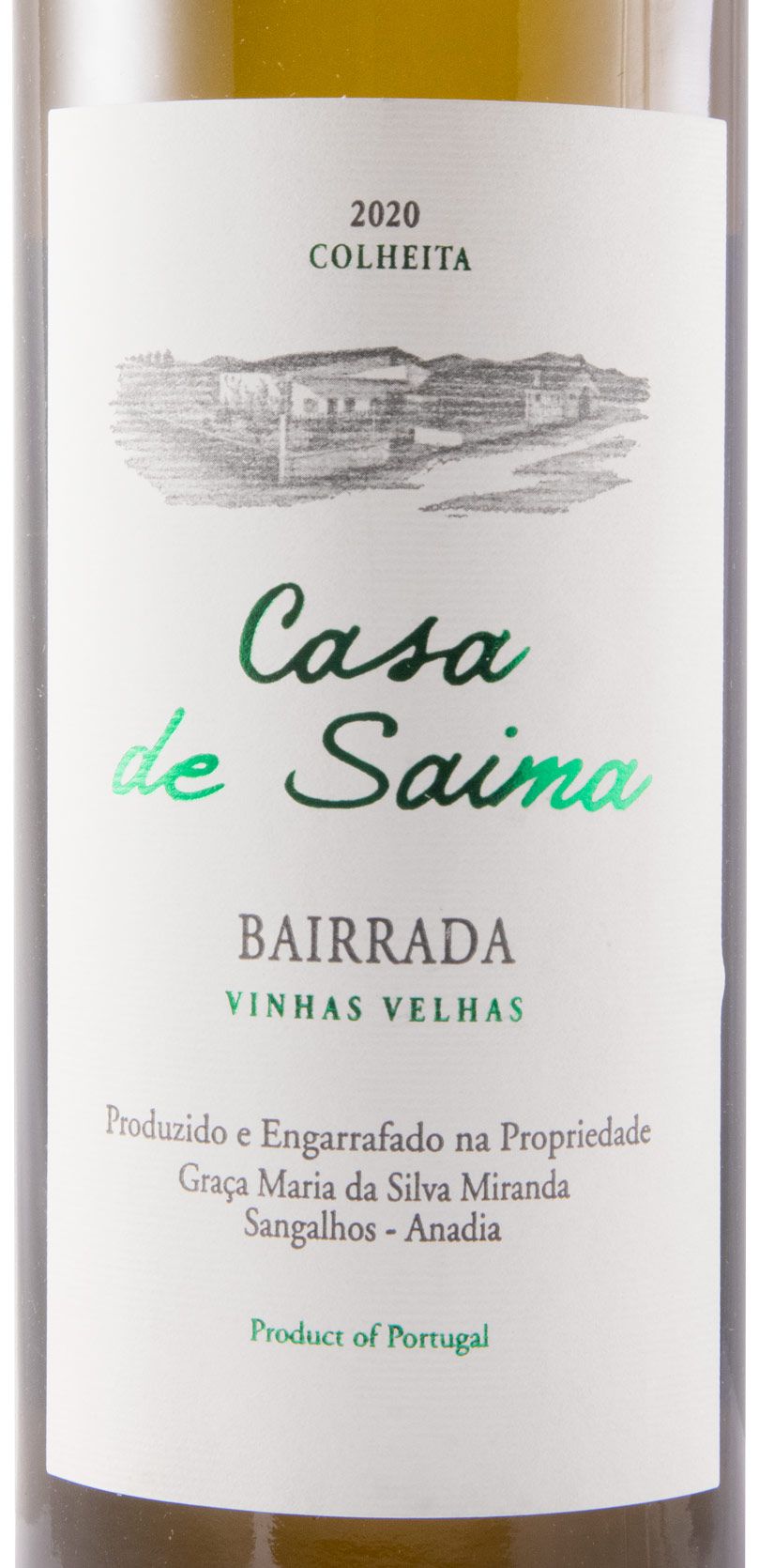 2020 Casa de Saima Vinhas Velhas branco