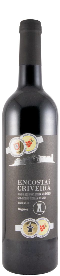 2018 Encosta da Criveira Aragonês red