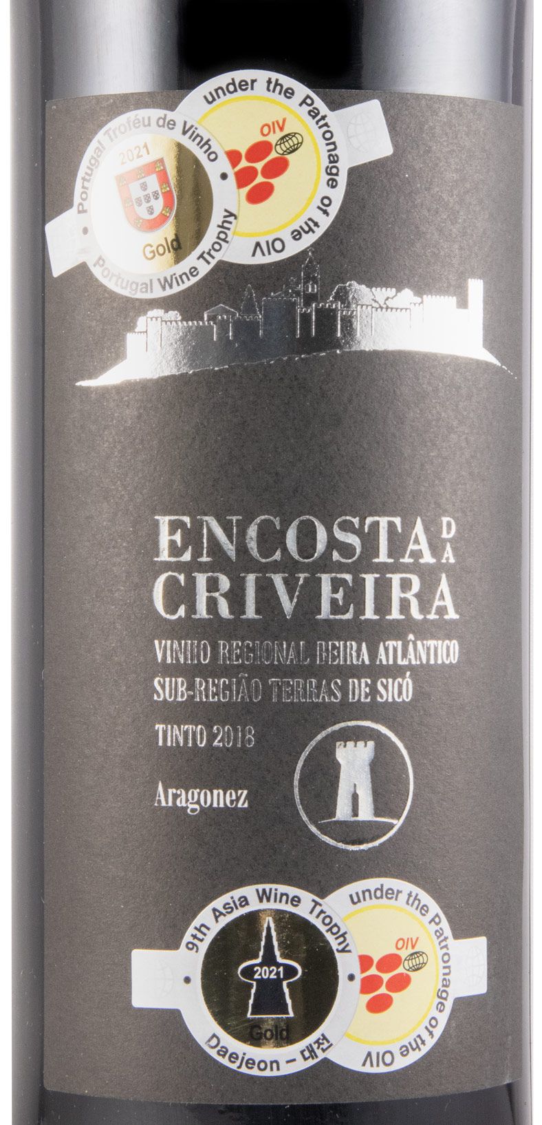2018 Encosta da Criveira Aragonês red