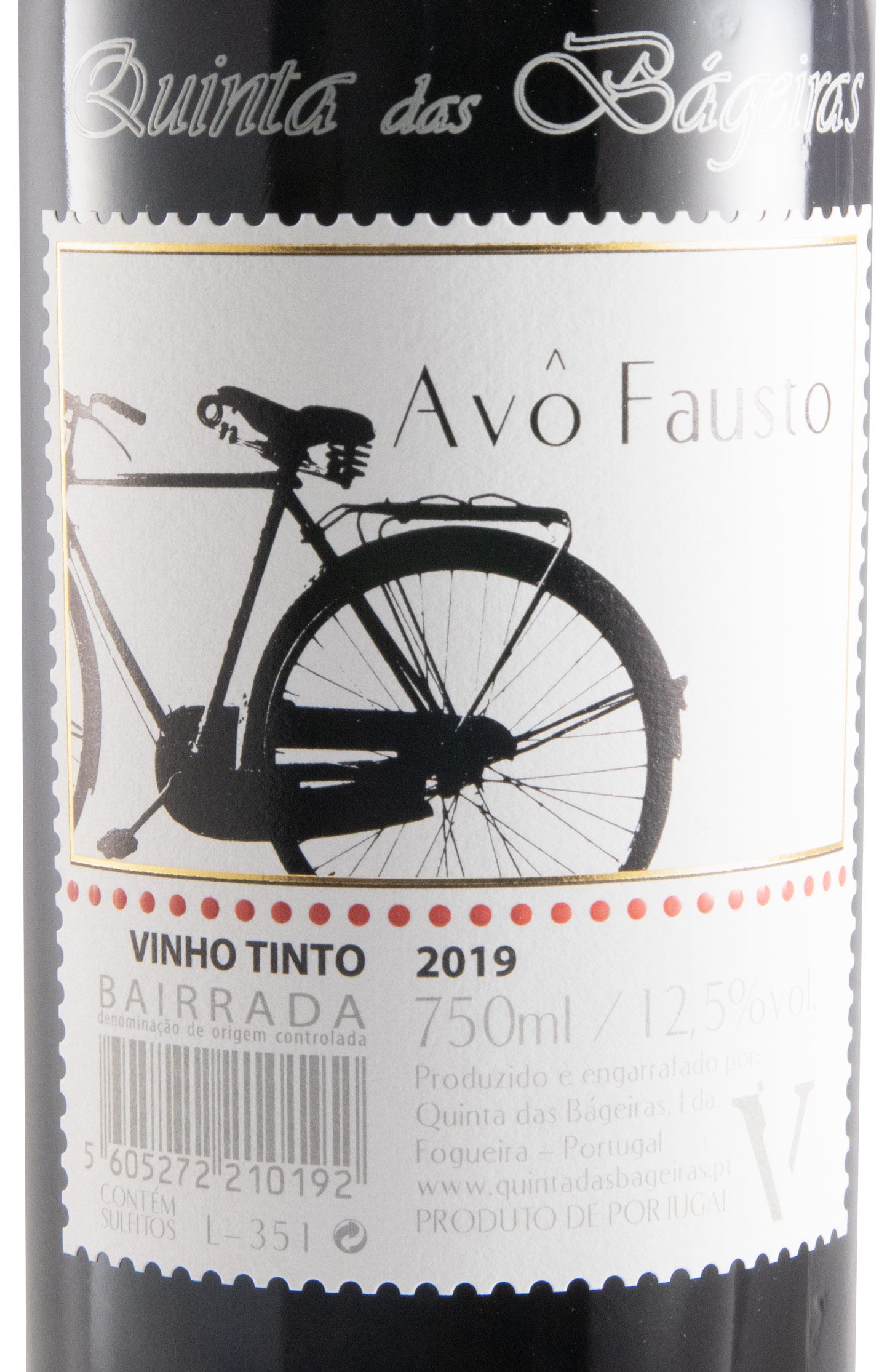 2019 Quinta das Bágeiras Avô Fausto tinto