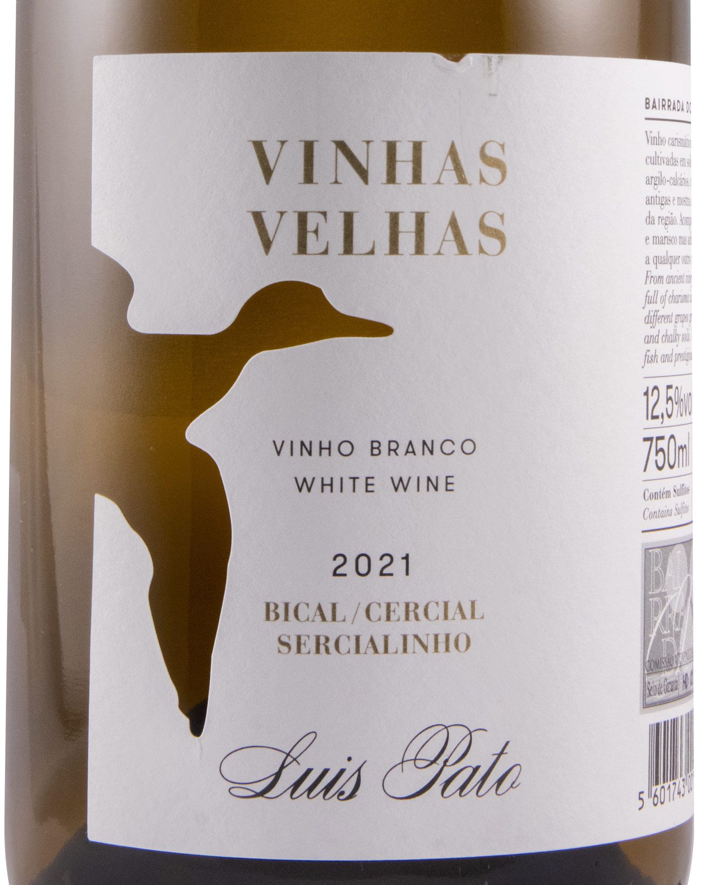 2021 Luís Pato Vinhas Velhas white