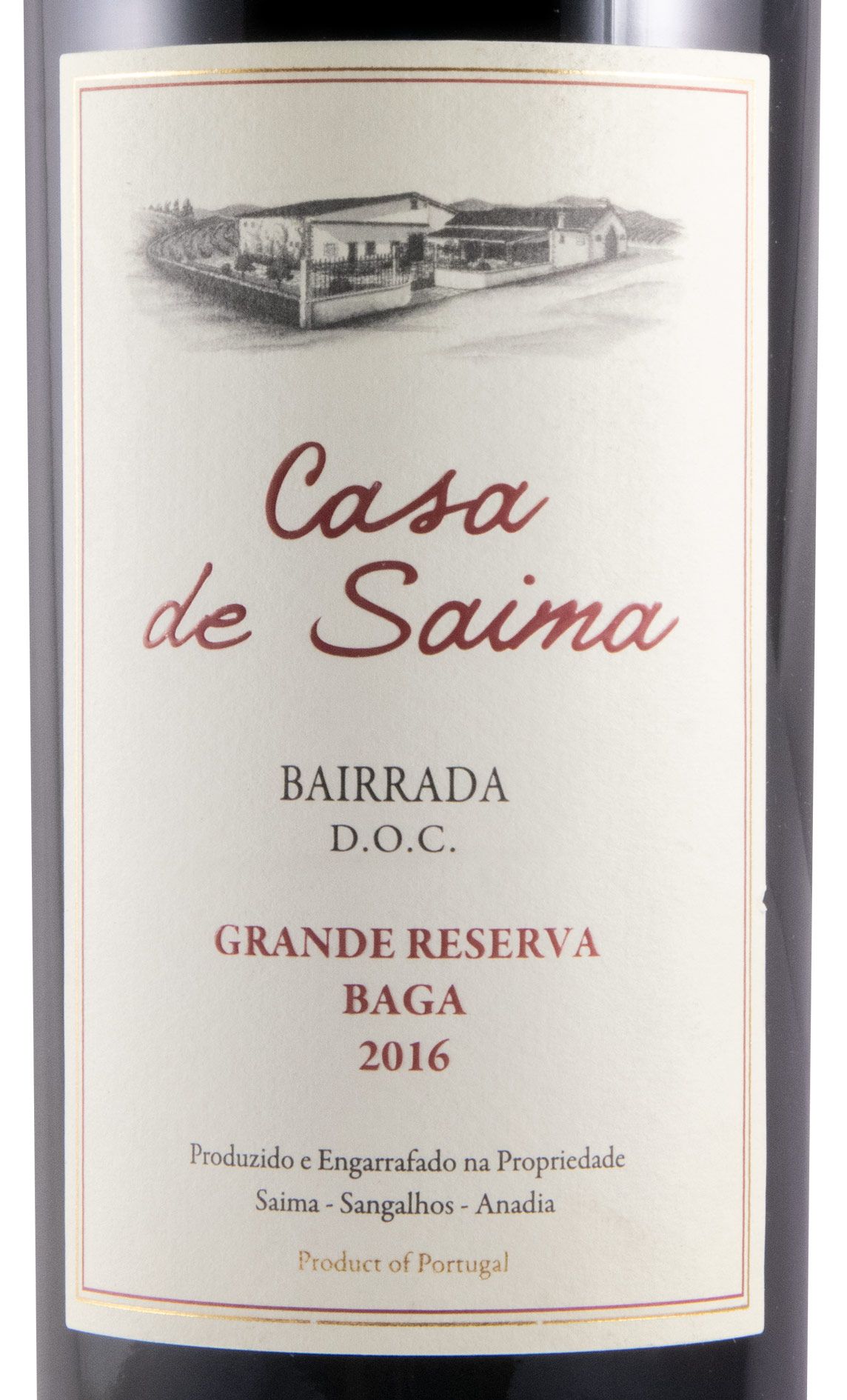 2016 Casa de Saima Grande Reserva tinto