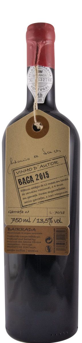 2015 Sidónio de Sousa Vinho D'Autor red