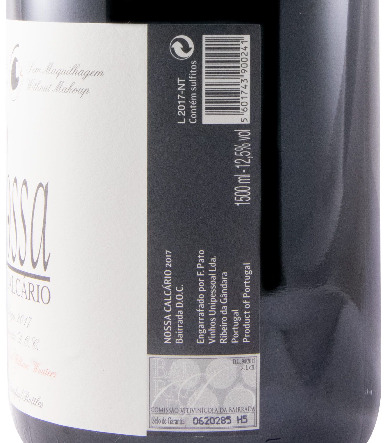 2017 Filipa Pato Nossa Calcário tinto 1,5L