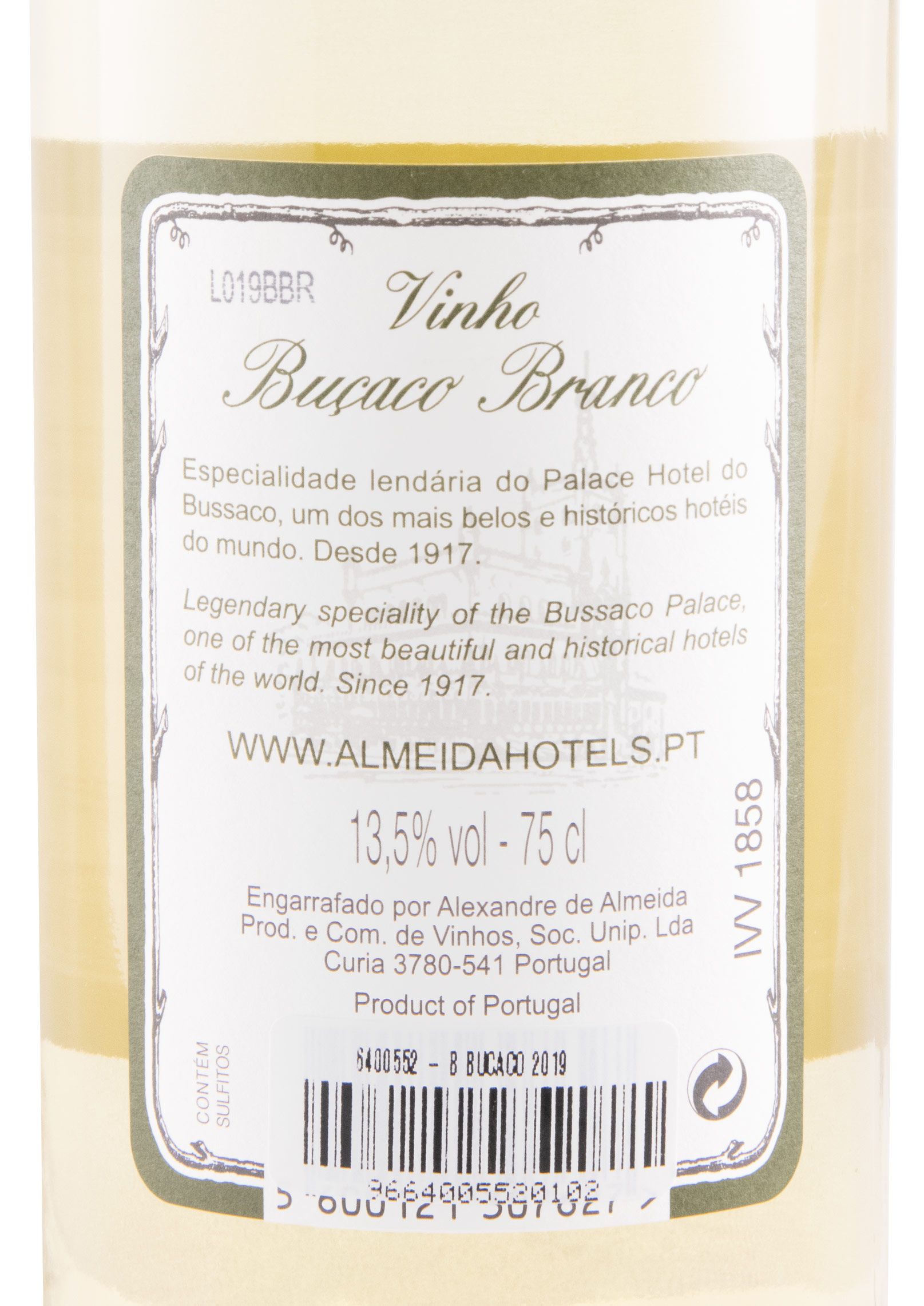 2019 Buçaco Reservado white