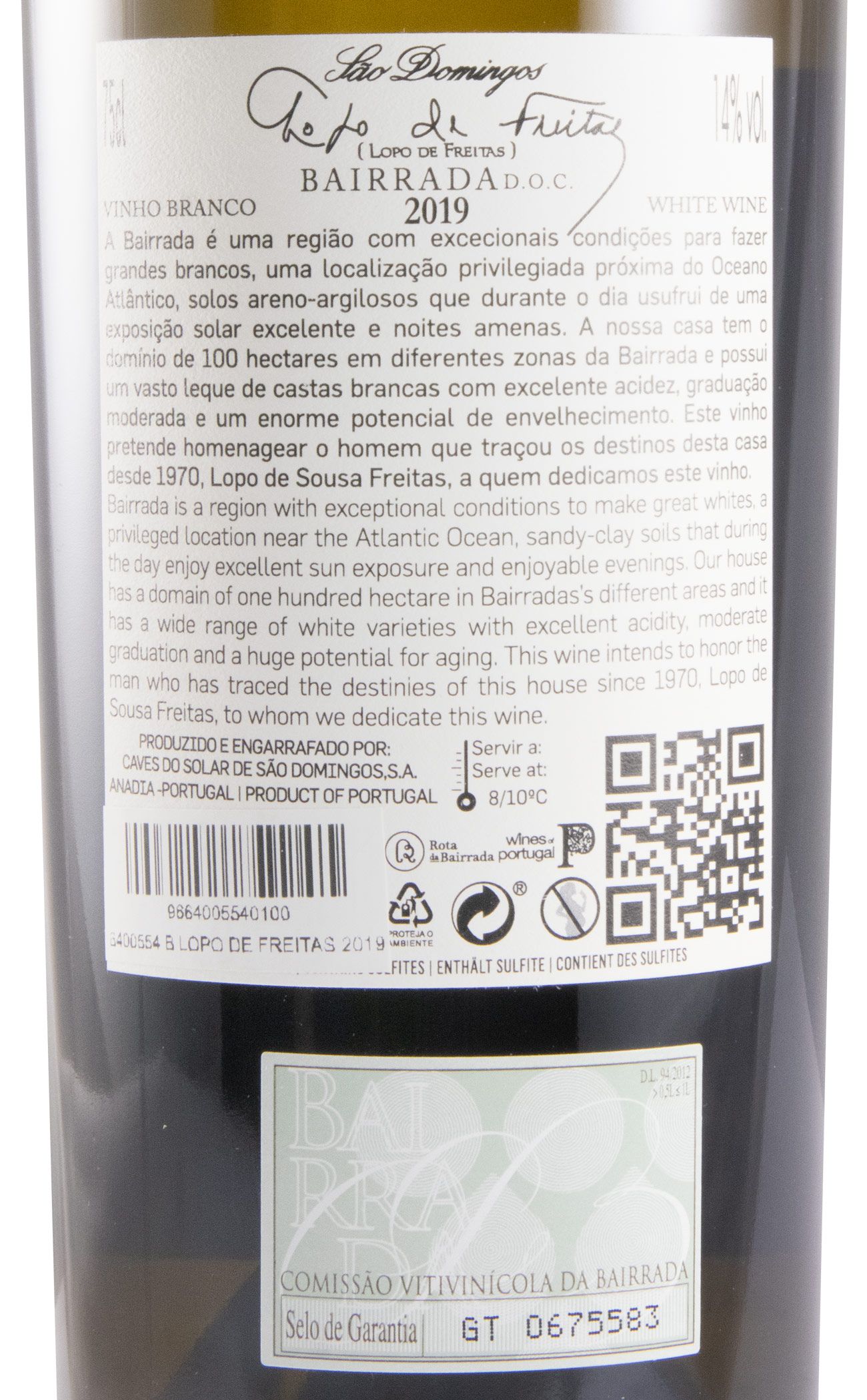 2019 São Domingos Lopo de Freitas white